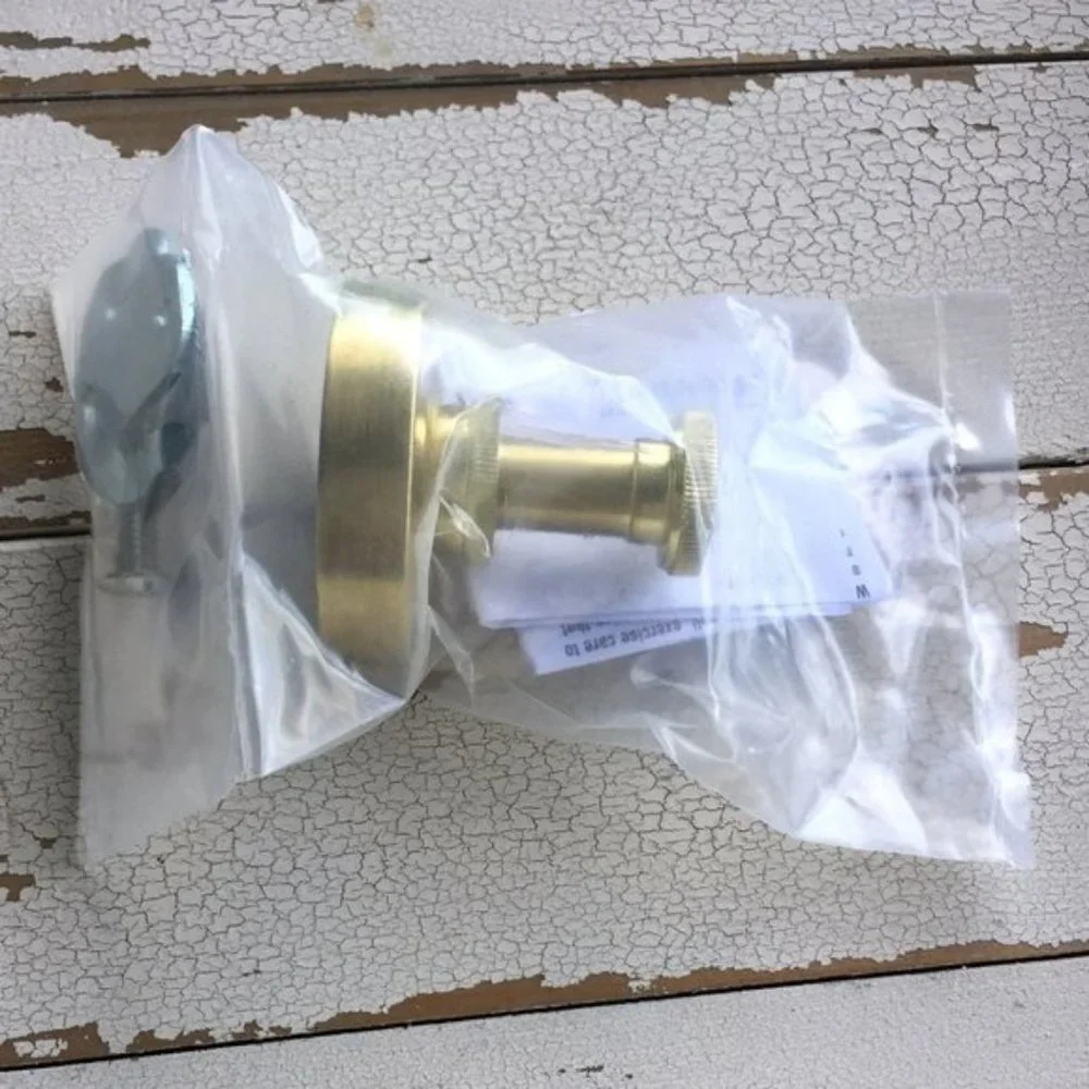 Robe Wall Hook Brushed Brass NWOT
